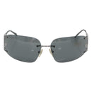 VERSACE Sunglasses metal Silver Auth am8573-2