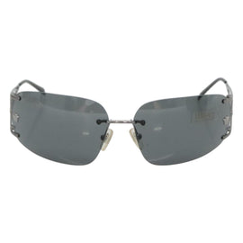 VERSACE Sunglasses metal Silver Auth am8573 - 0