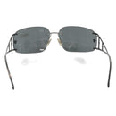 VERSACE Sunglasses metal Silver Auth am8573-3