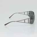 VERSACE Sunglasses metal Silver Auth am8573-4