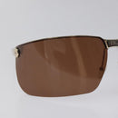 Christian Dior Sunglasses metal Brown Auth am8575-6