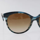 TIFFANY&Co. Sunglasses plastic Blue Auth am8576-6