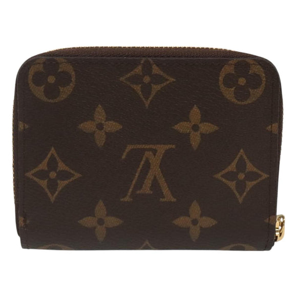 LOUIS VUITTON Monogram Zippy Coin Purse Coin Purse M69301 LV Auth am8585