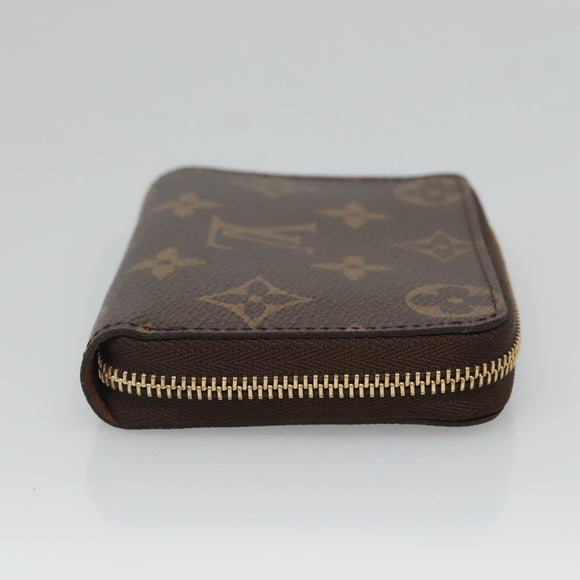 LOUIS VUITTON Monogram Zippy Coin Purse Münzbörse M69301 LV Auth am8585