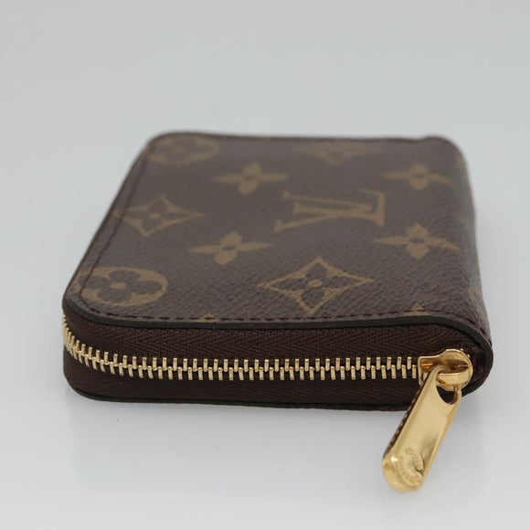 LOUIS VUITTON Monogram Zippy Coin Purse Münzbörse M69301 LV Auth am8585