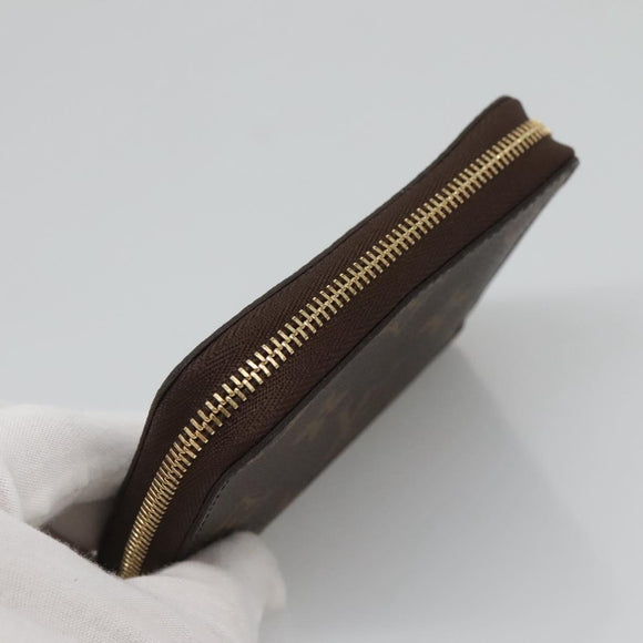 LOUIS VUITTON Monogram Zippy Coin Purse Münzbörse M69301 LV Auth am8585