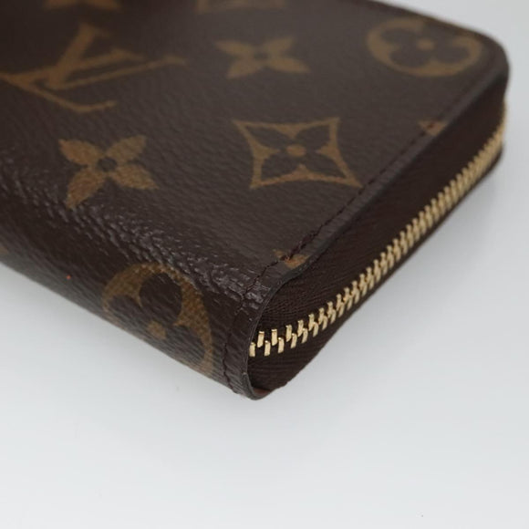 LOUIS VUITTON Monogram Zippy Coin Purse Münzbörse M69301 LV Auth am8585