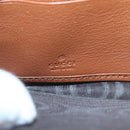 GUCCI Diana Continental Wallet Long Wallet Leather Brown Gold 658634 Auth am8592-13