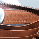 GUCCI Diana Continental Wallet Long Wallet Leather Brown Gold 658634 Auth am8592-19