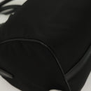 PRADA Hand Bag Nylon 2way Black Gold 1BB797 Auth am8598-8