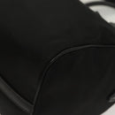 PRADA Hand Bag Nylon 2way Black Gold 1BB797 Auth am8598-15
