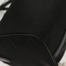 PRADA Hand Bag Nylon 2way Black Gold 1BB797 Auth am8598-16