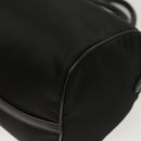 PRADA Hand Bag Nylon 2way Black Gold 1BB797 Auth am8598-17