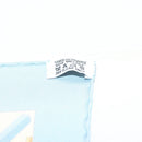 HERMES Carre 90 Scarf ""DES PLAGES NORMANDES"" Silk Beige Auth am8606-11