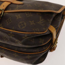LOUIS VUITTON Monogram Saumur 30 Shoulder Bag M42256 LV Auth am8612-12