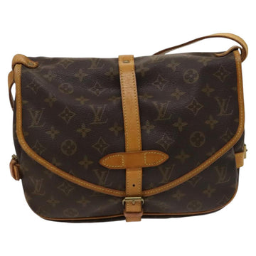 LOUIS VUITTON Monogram Saumur 30 Shoulder Bag M42256 LV Auth am8612 - 0