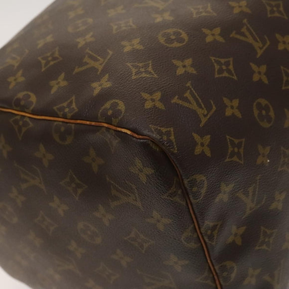 LOUIS VUITTON Monogram Keepall 55 Boston Bag M41424 LV Auth am8624