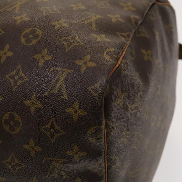 LOUIS VUITTON Monogram Keepall 55 Boston Bag M41424 LV Auth am8624