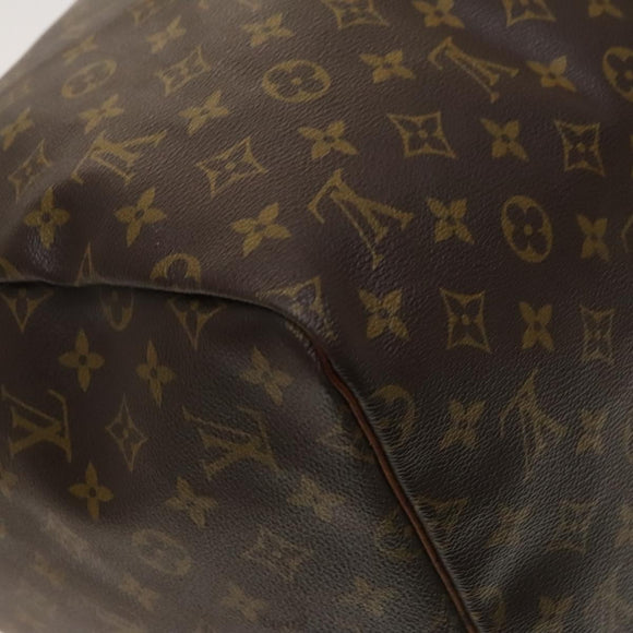 LOUIS VUITTON Monogram Keepall 55 Boston Bag M41424 LV Auth am8624