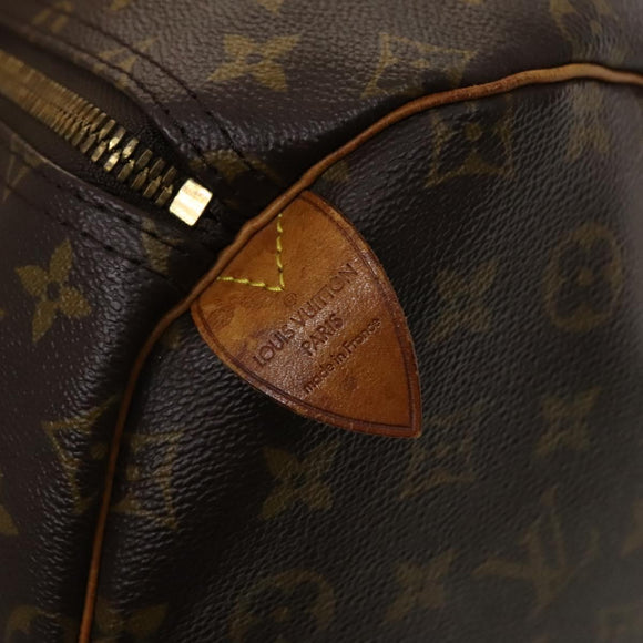 LOUIS VUITTON Monogram Keepall 55 Boston Bag M41424 LV Auth am8624