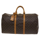 LOUIS VUITTON Monogram Keepall 55 Boston Bag M41424 LV Auth am8624-13