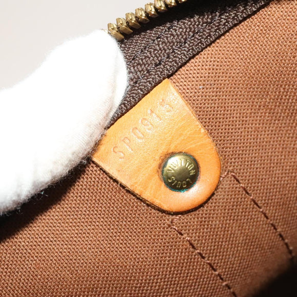 LOUIS VUITTON Monogram Keepall 55 Boston Bag M41424 LV Auth am8624