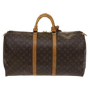 LOUIS VUITTON Monogram Keepall 55 Boston Bag M41424 LV Auth am8624-2
