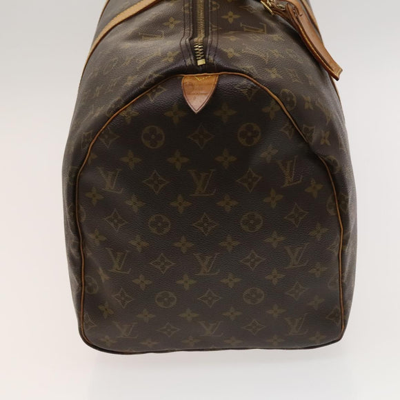 LOUIS VUITTON Monogram Keepall 55 Boston Bag M41424 LV Auth am8624