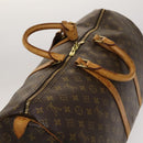 LOUIS VUITTON Monogram Keepall 55 Boston Bag M41424 LV Auth am8624-6