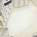 MCM Logogram Vicetos Tote Bag PVC Leather White Auth am8628-16