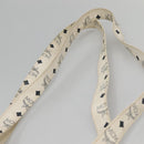 MCM Logogram Vicetos Tote Bag PVC Leather White Auth am8628-8