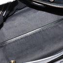 Chloe Little Alice Hand Bag Leather 2way Pink Black Auth am8634-15