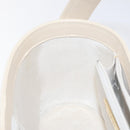 GIVENCHY Hand Bag Leather Beige Gold Auth am8641-19