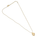 Christian Dior Earring Necklace metal 2Set Gold Auth am8642-1