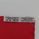 HERMES Carre 90 Scarf ""LENTENTE CORDIALE"" Silk Red White Auth am8643-16