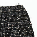 CHANEL Skirt Tweed Black CC Auth am8645V-10