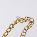 Christian Dior Necklace metal Gold Auth am8660-6