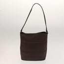 Coach Shoulder Bag Leather 2 Set Brown Light Beige Auth am8664-2