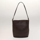 Coach Shoulder Bag Leather 2 Set Brown Light Beige Auth am8664-3