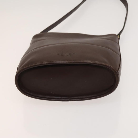 Coach Shoulder Bag Leather 2 Set Brown Light Beige Auth am8664
