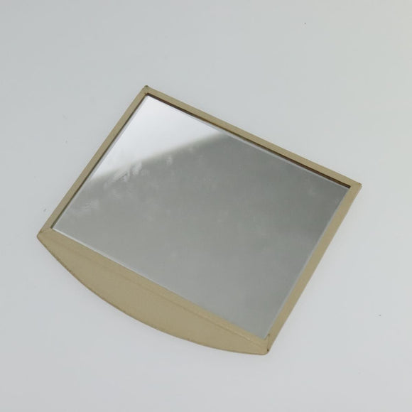 GUCCI Shoulder Bag Leather Cream Gold Auth am8665