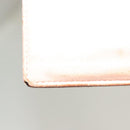 CHANEL Caviar Skin COCO Mark Bifold Wallet Pink Gold CC Auth am8671-17