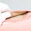 CHANEL Caviar Skin COCO Mark Bifold Wallet Pink Gold CC Auth am8671-19