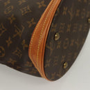 LOUIS VUITTON Monogram Bucket PM Shoulder Bag M42238 LV Auth am8679-9