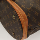 LOUIS VUITTON Monogram Bucket PM Shoulder Bag M42238 LV Auth am8679-16