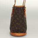 LOUIS VUITTON Monogram Bucket PM Shoulder Bag M42238 LV Auth am8679-3