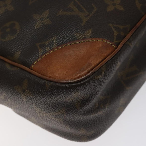 LOUIS VUITTON Monogram Compiegne 28 Clutch Bag M51845 LV Auth am8680