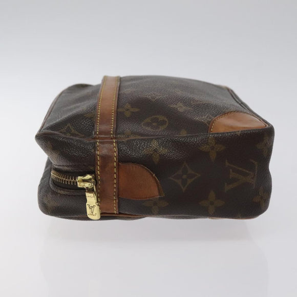 LOUIS VUITTON Monogram Compiegne 28 Clutch Bag M51845 LV Auth am8680