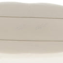 Maison Margiela Glam Slam Hobo Shoulder Strap Leather Ivory Silver Auth am8688M-8