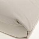 Maison Margiela Glam Slam Hobo Shoulder Strap Leather Ivory Silver Auth am8688M-17